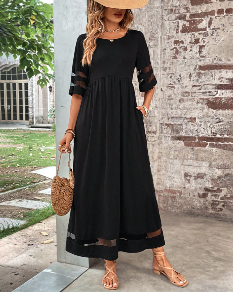 Elegantiška ilga suknelė