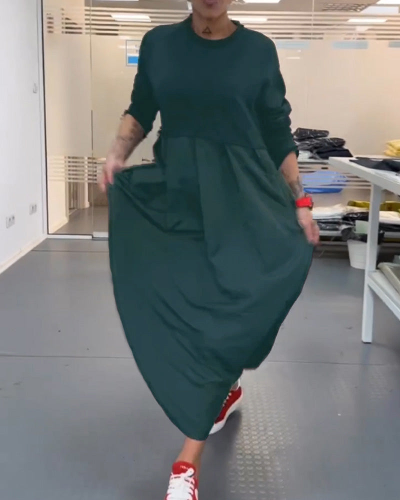 Patogi ilga suknelė