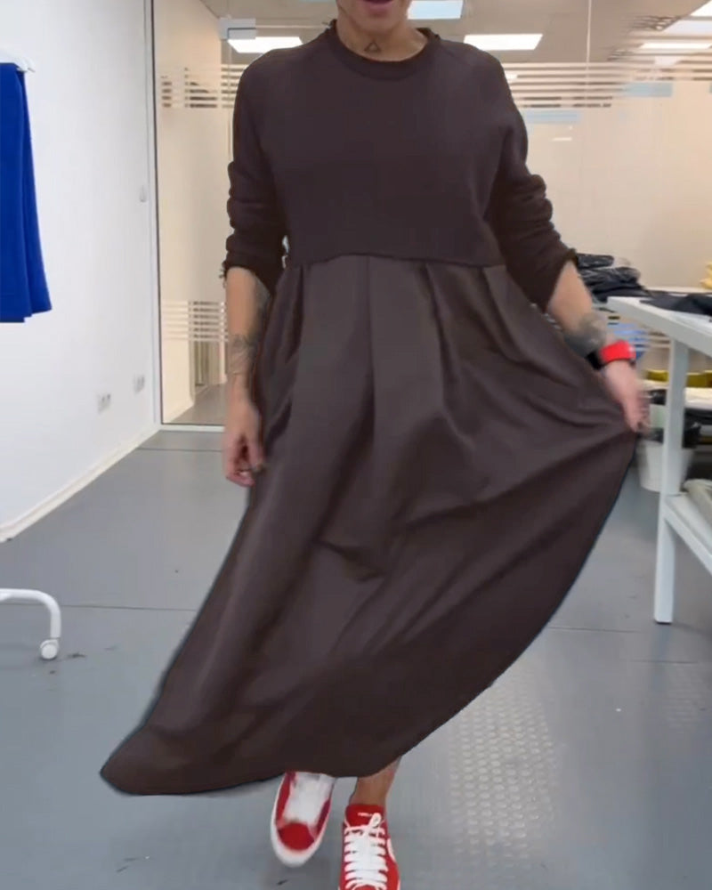 Patogi ilga suknelė