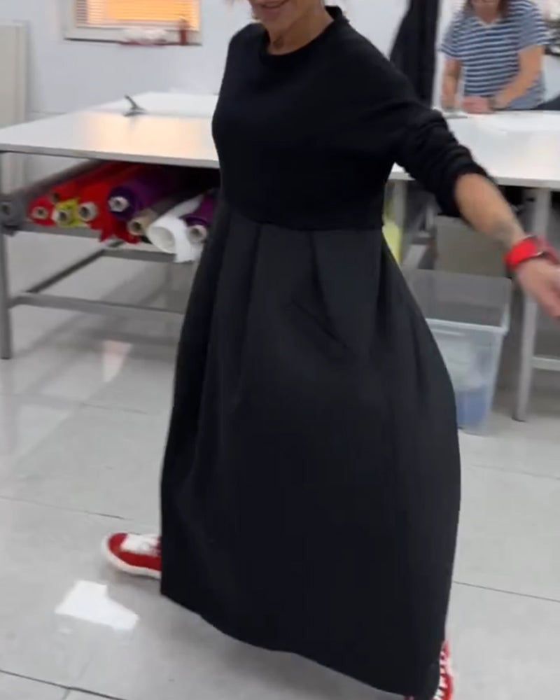 Patogi ilga suknelė