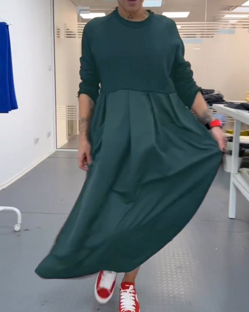 Patogi ilga suknelė