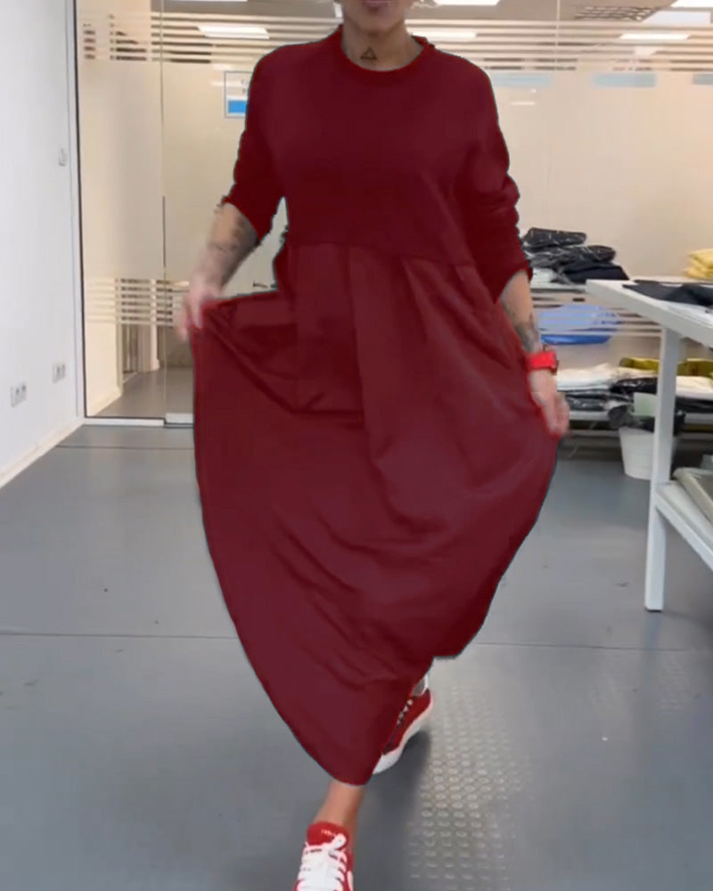 Patogi ilga suknelė