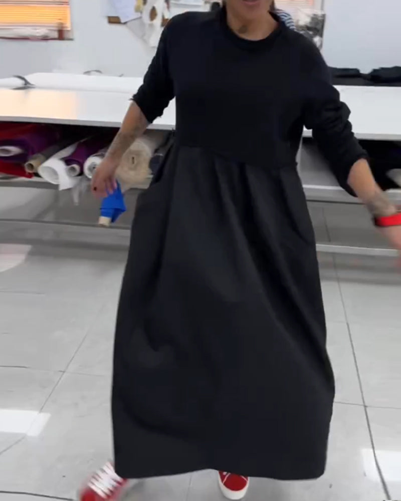 Patogi ilga suknelė