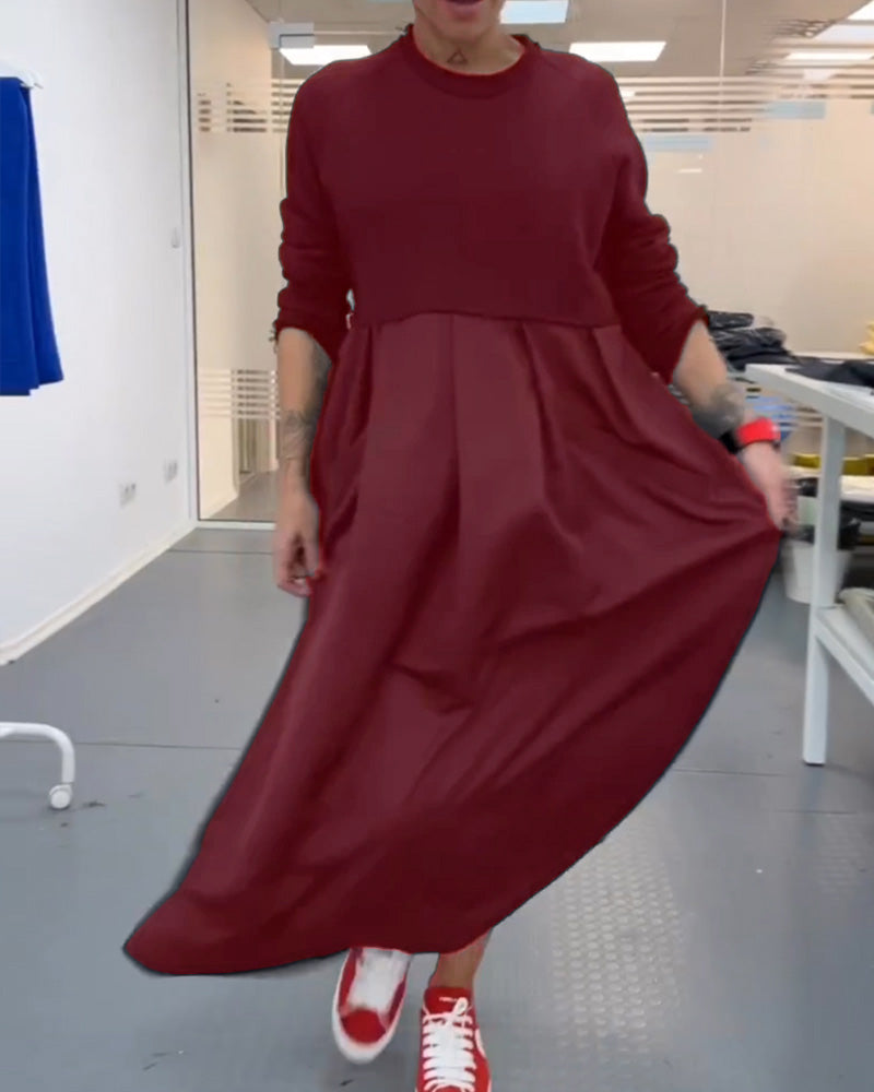 Patogi ilga suknelė