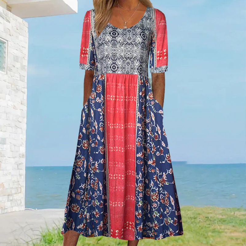 Patogi ir stilinga Boho suknelė