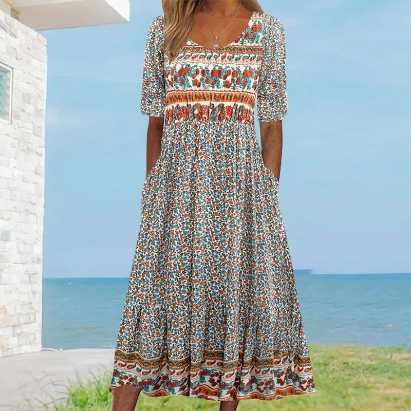 Patogi ir stilinga Boho suknelė