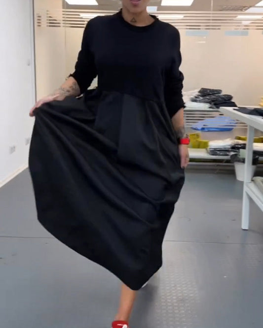 Patogi ilga suknelė