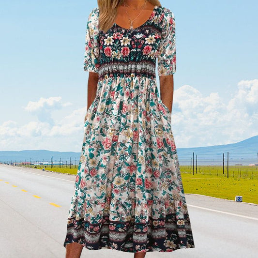 Patogi ir stilinga Boho suknelė