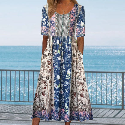 Patogi ir stilinga Boho suknelė