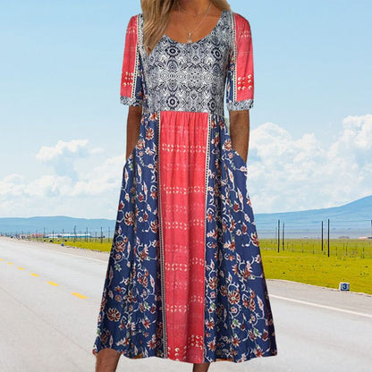 Patogi ir stilinga Boho suknelė